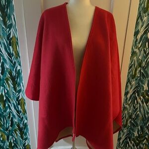 Elegant Wool Blend Cape